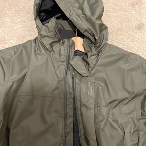 Eddie Bauer Weather Edge lined rain parka